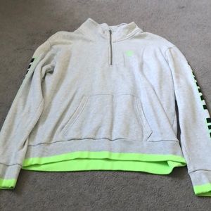 Victoria’s secret pink quarter zip hoodie
